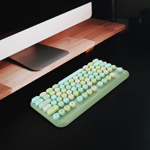Tastatur- -Set Kabellose Multimedia-Tastatur Computerversorgung - Bild 9 von 12