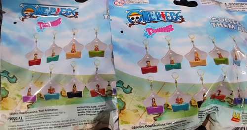 ONE PIECE Tsunameez 2X Brand New In Package UNOPENED LOT OF 2 - Bild 2 von 4