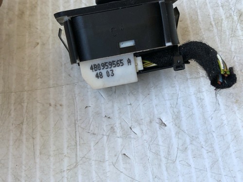 1998 - 2005 Audi A6 Quattro Side Mirror Control Switch Unit 4B0 959 565 A OEM ! - Picture 4 of 5