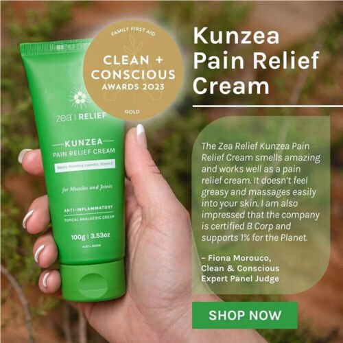 Zea Kunzea Pain Relief Cream 100% Natural Gel Arthritis Anti-Inflammatory Osteo - Picture 3 of 11