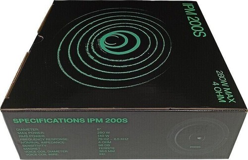 IPNOSIS Set 4 Arcas Tt 07> Delantero 20CM Post 165MM Altavoces Sup / Con Coche - Imagen 10 de 11