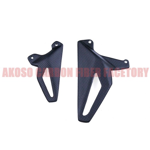 For Panigale V4 2018-2021 Carbon Fiber Undertail Cover Winglet Hugger Heel Guard - Picture 25 of 115