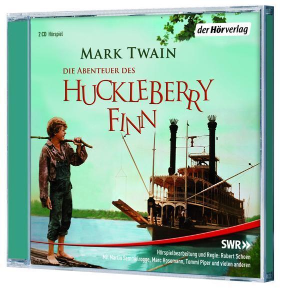 Thumbnail - Mark Twain | Huckleberry Finns Abenteuer. 2 Cds | Audio-cd | Deutsch