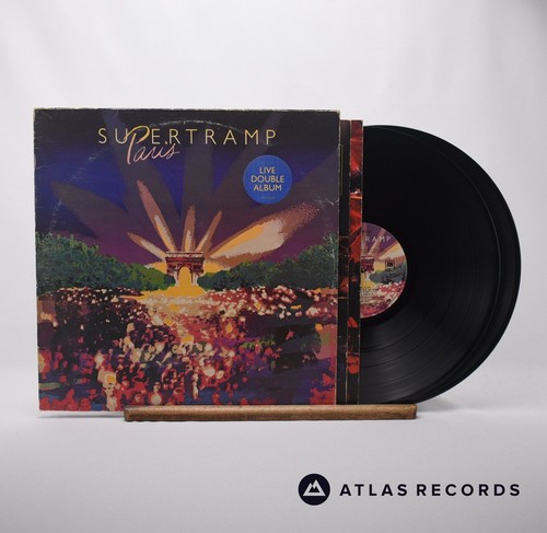 Supertramp Paris A1 B1 Gatefold Double LP Album Vinyl Record AMLM 66702 - VG/VG+ - Picture 2 of 10