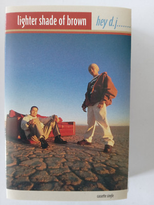 Lighter Shade Of Brown Hey D.J. New UK Cassette Single Tape MC Hey DJ D J D. J.