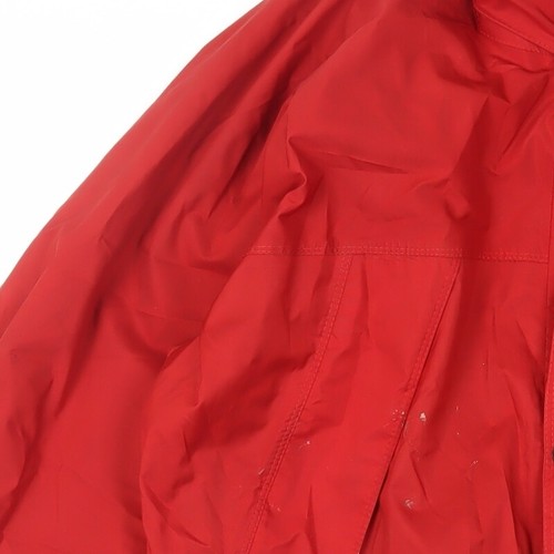 Allsport Active Mens Red Windbreaker Jacket Size XL Zip - Technical Outdoors - Picture 8 of 10