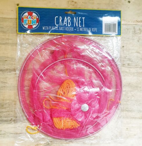 CRAB FISH CRAYFISH LOBSTER DROP NET BAIT CLIP & ROPE SAFE CRABBING BASKET 1-2-3 - Picture 4 of 11