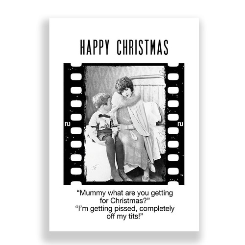FUNNY CHRISTMAS CARD | RUDE CHRISTMAS CARD - Picture 1 of 3