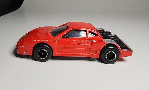 Red Ferrari F40 1/58 Majorette Loose Diecast Car LOOSE Damaged  - Bild 5 von 8