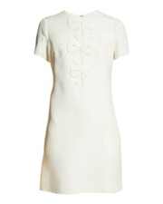 VALENTINO Crepe Couture Bow Dress Sz 40 (Orig. $3,700)