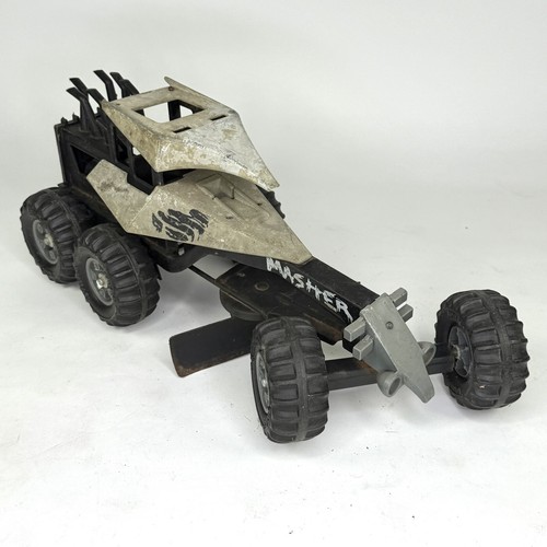 Tonka Masher Steel Monsters raro camion 1986 livellatore stradale usato bene - Foto 15 di 19
