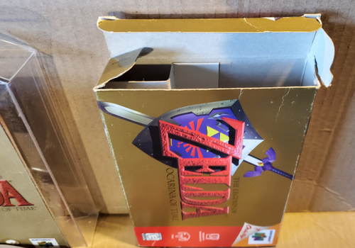 The Legend of Zelda Ocarina of Time Nintendo 64 N64 in Box AUTHENTIC - Picture 9 of 11
