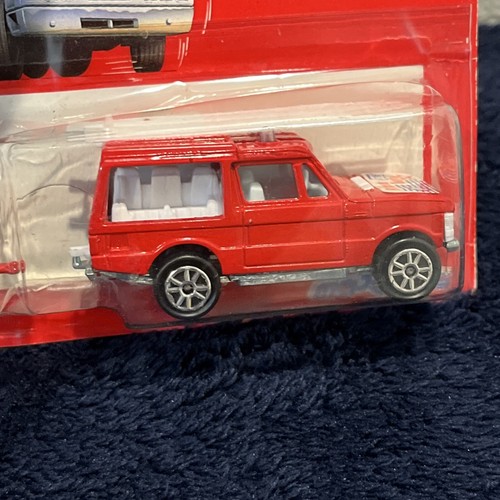 Vintage Majorette #376 Range Rover Fire Engine and Tanker Rescue Team - Picture 3 of 6