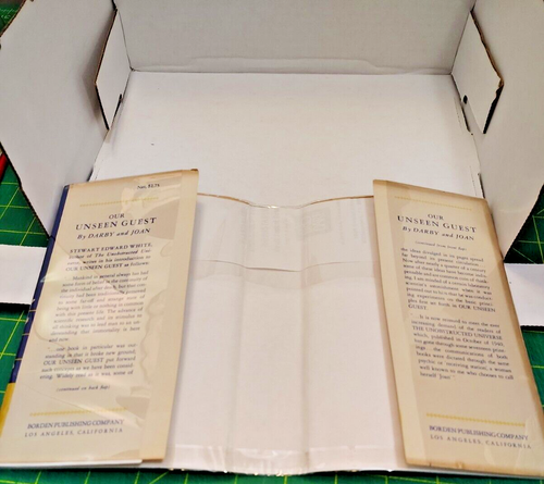 Our Unseen Guest Darby & Joan Borden Publishing Co. 1947 Third Printing HCw/DJ - Picture 17 of 17