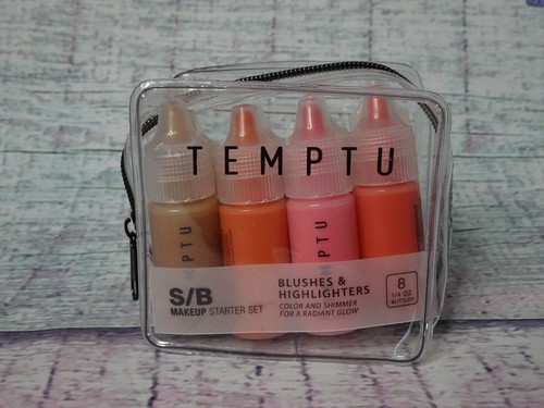 TEMPTU S/B Air Brush Make-up Blushes & Highlighters Starter Set 8- ¼ oz Bottles - Picture 2 of 10