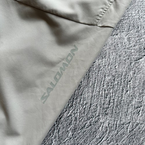 Men’s Salomon Nylon Shorts White Milk Size: 34 - Picture 3 of 11