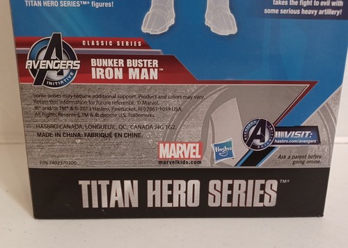 Marvel Avengers Assemble Titan Hero Series Bunker Buster Iron Man 12" Figur - Bild 4 von 6