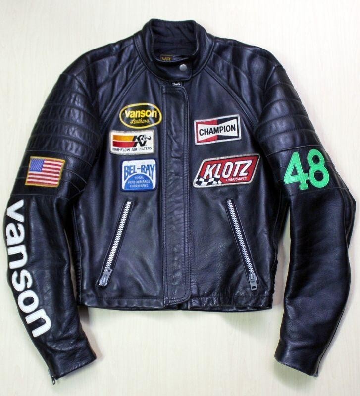 Vanson Single Riders Blouson Jacket TALON Zipper Type-B Bike