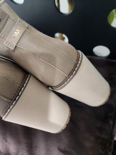 Toms Womens Raven Nubuck Water Resistant Ankle Boots Size 9 US - Bild 6 von 11