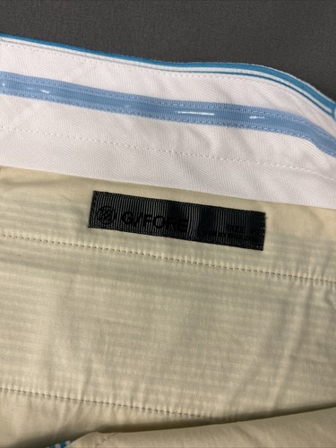 G/Fore G4 Golf Shorts Seersucker 40 x 9 Blue Polyester Nylon NWT MSRP $155 - Picture 8 of 9