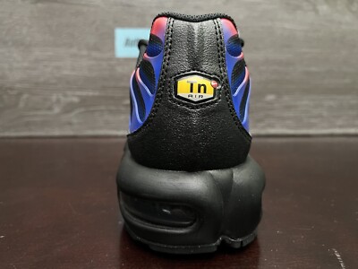 Nike Air Max Plus 'Spider-Man' Black Blue Red Shoes Men's