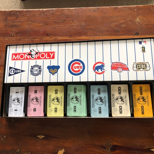 CHICAGO CUBS MONOPOLY Collector's Edition Family Board Game 2002 MLB Complete - Picture 5 of 8