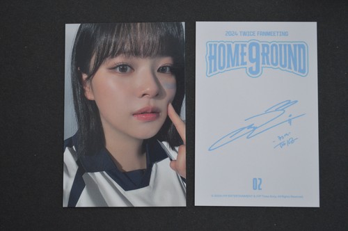 TWICE 9th Anniversary Home 9Round Official Trading Card Photocard selection Pick - Bild 3 von 50