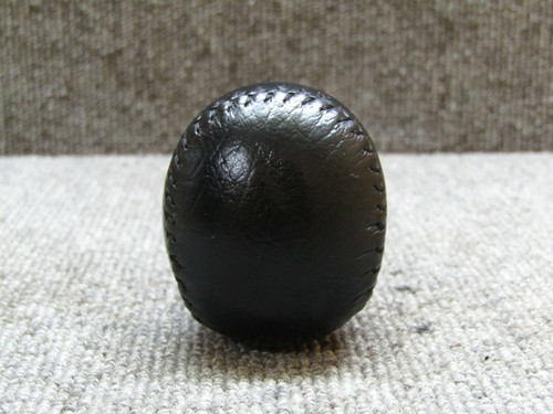 JDM Toyota Aqua NHP10 TRD Sports Black Leather AT Gear Shift Knob rare Item OEM - Picture 6 of 9