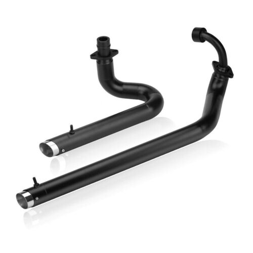 Shortshots Staggered Exhaust Pipes For Yamaha V star 650 XVS650 Dragstar 650 400 - Picture 7 of 11