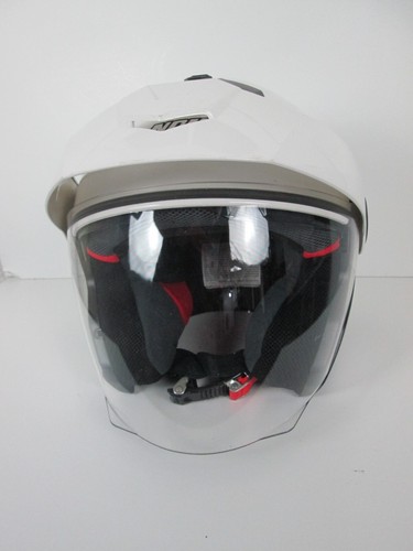 Nolan Mens Motorcycle Helmet White N40 S Small 56 CM DOT Certified Comfortable - Picture 7 of 14