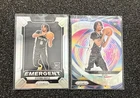 STEPHON CASTLE INSTANT IMPACT & EMERGENT SILVER PRIZM 2024-25 PANINI PRIZM ROY