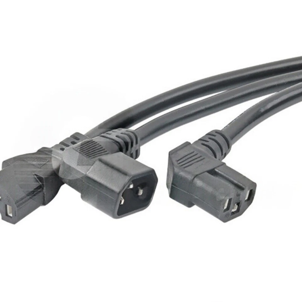 2.5mm²4mm² 1m Power Extension Cable IEC Male to Female Kettle Lead Adapter Cable - Image 2 of 2