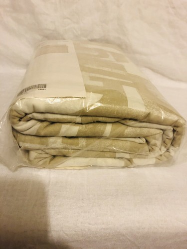 IKEA VINTERJASMIN, Design By Laura Slater, White/Stone Squggle Print, King Duvet - Picture 10 of 10