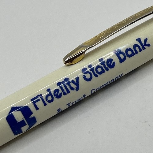 VTG Ballpoint Pen Fidelity State Bank Dodge City KS - Picture 1 of 5