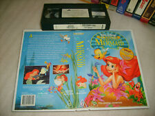THE LITTLE MERMAID - Walt Disney - Very Rare Big Box Australian First VHS Issue