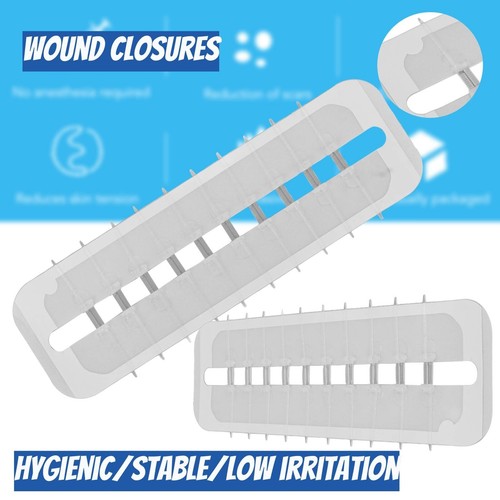 10pcs Emergency Wound Closures Surgical Laceration Repair Kit Zip Stitches Aid - Picture 2 of 12