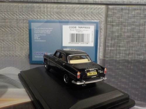 Rover P5 - Black - Oxford Diecast 1/76 New 76rp5002 - Picture 3 of 4
