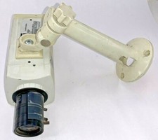 ADT CCD B/W CAMERA, A-CB3MH,  DC 15V, 3.5 KW MAX, W/ 3.3-8 MM LENSE, 1:1.4 RATIO