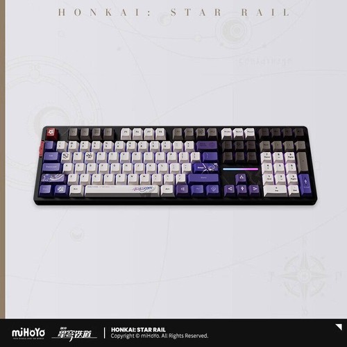 miHoYo Acheron Honkai: Star Rail Raiden Bosenmori Mei RGB Mechanical Keyboard - Picture 2 of 19