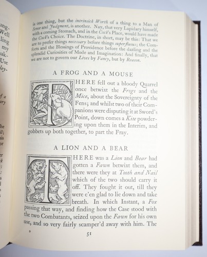 1992 Aesop's Fables Translated Sir Roger L'Estrange Everyman Asprey Binding Box - Bild 14 von 22