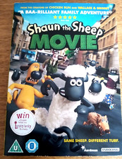 Shaun The Sheep Movie (DVD, 2015) The first Shaun movie with O-Ring