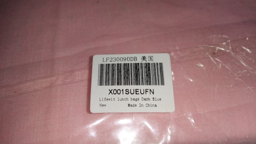 LIFEWIT INSULATED THERMAL LUNCH BAG NAVY BLUE – NWT – SMALL - Picture 11 of 11