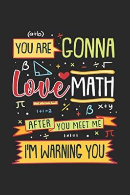 You Are Gonna Love Math After You Meet Me: 120 Pages I 6x9 I Karo ...