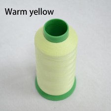 1000 Yards Sewing Thread Spool Luminous Glow In the Dark Machine Embroidery uk