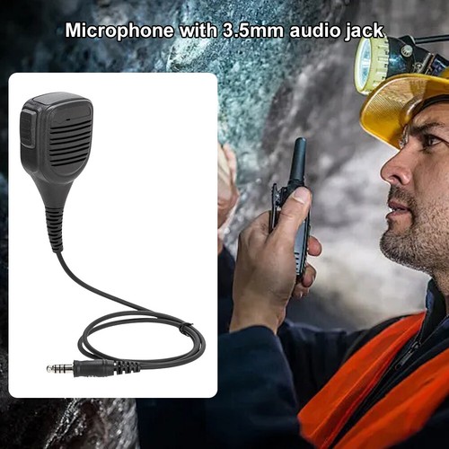 7.1mm Handheld Walkie-talkie Microphone with PTT for Walkie Talkie Speaker - Zdjęcie 12 z 12