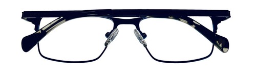 Lucky Brand Men's Eyeglass Blue Rectangle Metal D813 48mm - 第 5/12 張圖片