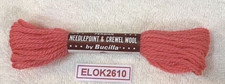 Bucilla Persian Needlepoint Crewel Wool Yarn 1 Skein 3 Ply Medium Pink 90