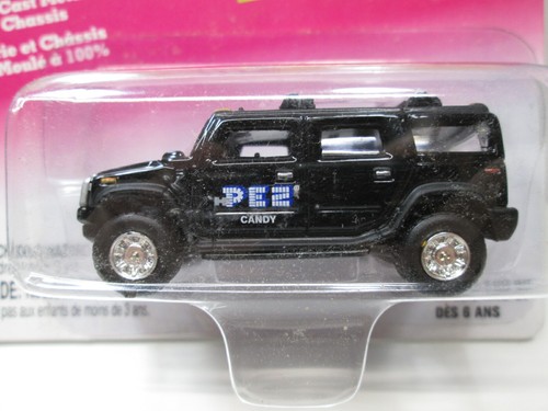 JOHNNY LIGHTNING PEZ 2004 HUMMER H2 SUV - GROOM black with RR's - Picture 2 of 6