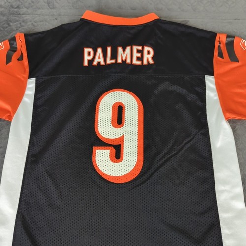 Carson Palmer Cincinnati Bengals Jersey Reebok Black Boys Youth XL 18/20 - Picture 9 of 9