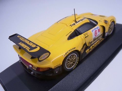 Minichamps Kyosho 1:43 Porsche 911 GT1 Thyrring/Greasley British GTC 1996 EX - Picture 9 of 11